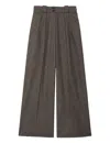Ines De La Fressange Pantalon Marlène Gris In Gray