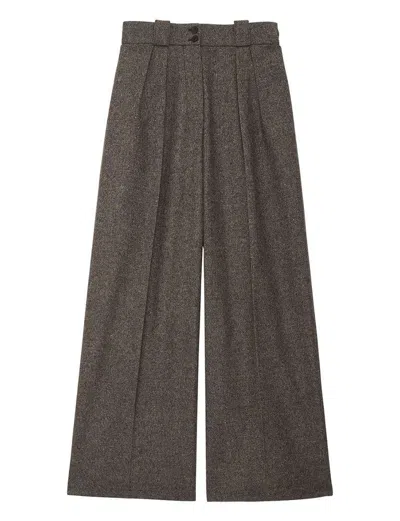 Ines De La Fressange Pantalon Marlène Gris