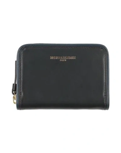 Ines De La Fressange Paris Woman Wallet Black Size - Leather
