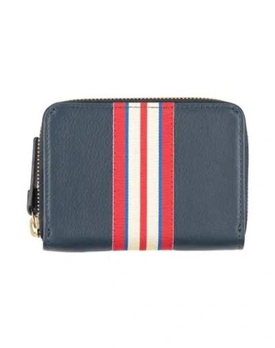Ines De La Fressange Paris Woman Wallet Navy Size - Leather