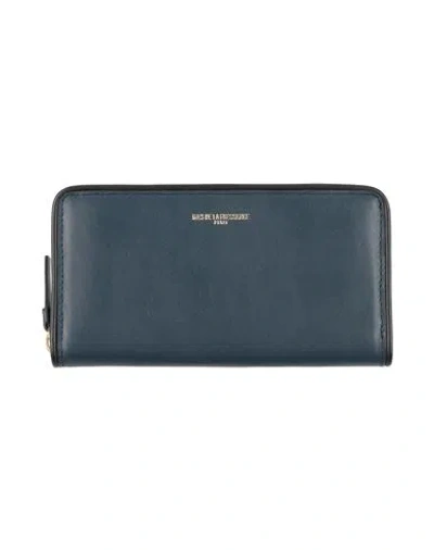 Ines De La Fressange Paris Woman Wallet Navy Size - Leather
