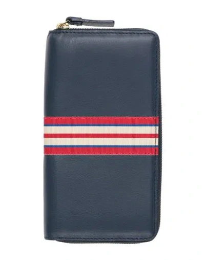 Ines De La Fressange Paris Woman Wallet Navy Size - Leather