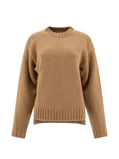 Ines De La Fressange Paulin Sweater In Brown