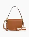 Ines De La Fressange Petit Sac À Bandoulière Camel Ines X Le Tanneur
