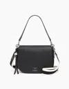 Ines De La Fressange Petit Sac À Bandoulière Noir Ines X Le Tanneur