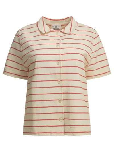 Ines De La Fressange Pink Organic Cotton Shirts In Neutral