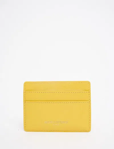 Ines De La Fressange Porte-cartes Marcia Jaune In Yellow