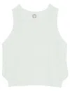 Ines De La Fressange Pull Agatha Écru Sans Manche In White