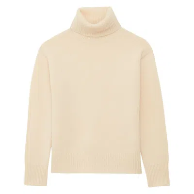 Ines De La Fressange Pull Aiden En Laine In Sand