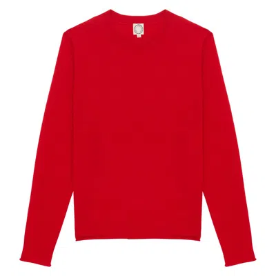 Ines De La Fressange Pull Angelica En Laine Rouge