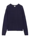 Ines De La Fressange Pull Angelina Bleu En Lin