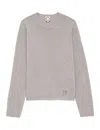 Ines De La Fressange Pull Angelina Laine Et Cachemire Gris