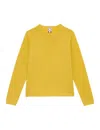 Ines De La Fressange Pull Angelina Laine Mérinos Jaune In Yellow
