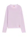 Ines De La Fressange Pull Angelina Mauve In Purple