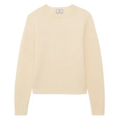 Ines De La Fressange Pull Arthur En Laine In Sand