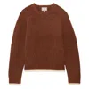 Ines De La Fressange Pull Elton En Maille Mohair In Brown