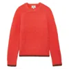 Ines De La Fressange Pull Elton En Maille Mohair In Orange