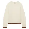 Ines De La Fressange Pull Elton En Maille Mohair In Neutral