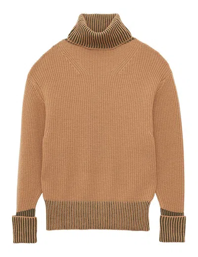 Ines De La Fressange Pull Esra Beige En Laine In Sand