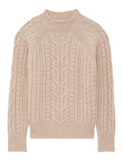 Ines De La Fressange Pull Louison Beige