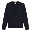 Ines De La Fressange Pull Morcant En Coton Marine In Blue