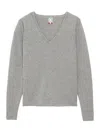 Ines De La Fressange Pull Morgane Laine Et Cachemire Gris