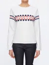 Ines De La Fressange Pull Prosper Écru In White