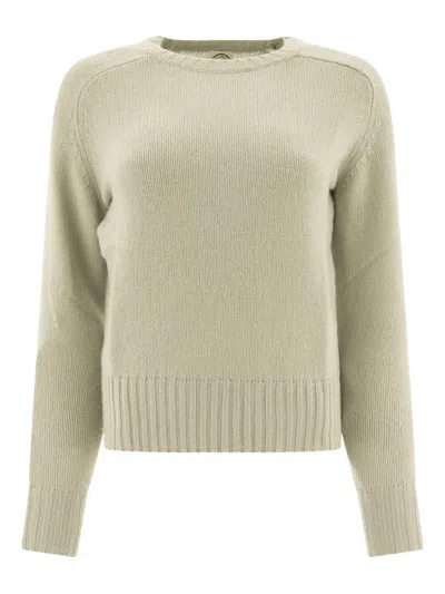 INES DE LA FRESSANGE RIBBED-HEM RAGLAN-SLEEVE SWEATER