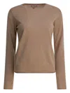 Ines De La Fressange Angelica Merino Wool Sweater In Brown