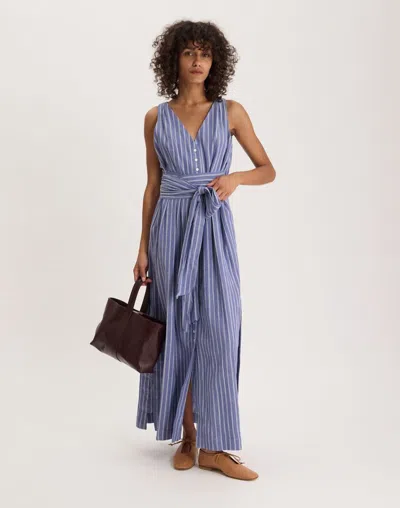 Ines De La Fressange Robe Ambre Coton In Multi