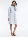 Ines De La Fressange Robe Amour Coton À Rayures