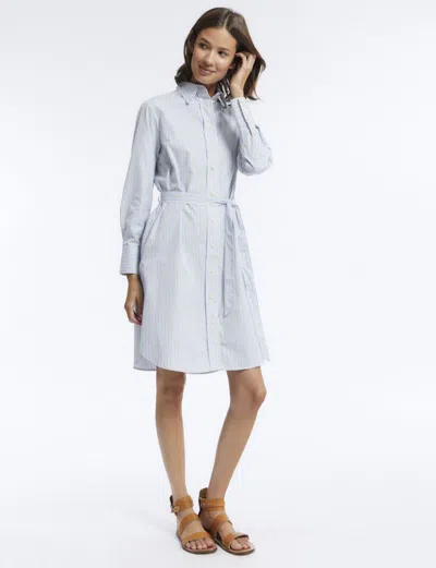 Ines De La Fressange Robe Amour Coton À Rayures