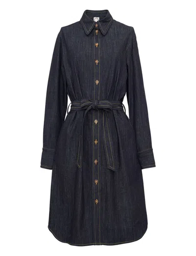 Ines De La Fressange Robe Amour Denim Brut