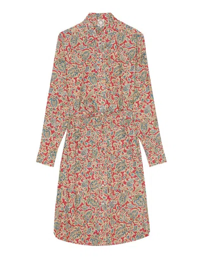 Ines De La Fressange Robe Amour Imprimé Fleuri In Multi
