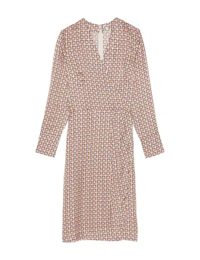 Ines De La Fressange Robe Blida Imprimé Brest