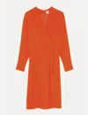 Ines De La Fressange Robe Blida Orange In Orange