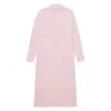 Ines De La Fressange Robe Boy En Coton Rose In Pink