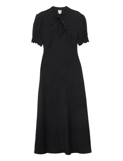 Ines De La Fressange Robe Cerise Noire