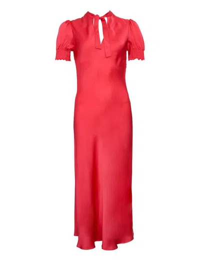 Ines De La Fressange Robe Cerise Rose