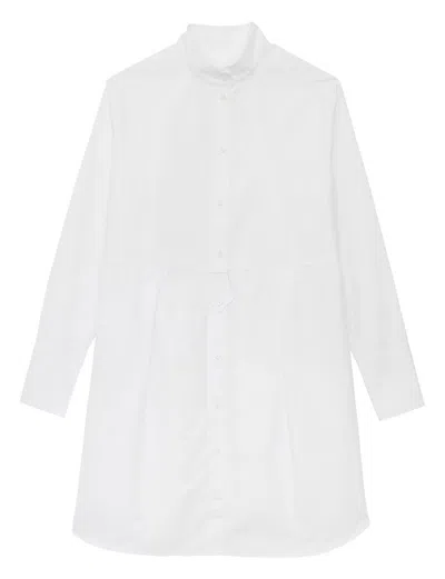 Ines De La Fressange Robe-chemise Martina Blanche