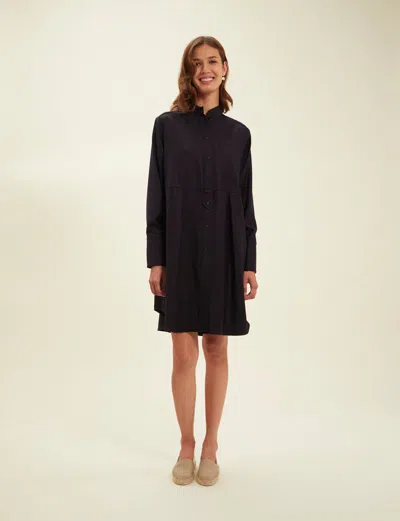 Ines De La Fressange Robe Chemise Martina Marine