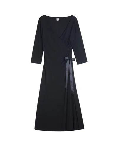 Ines De La Fressange Robe Fabia Noire
