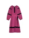 Ines De La Fressange Robe Flora Fuschia