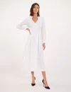 Ines De La Fressange Robe Jodie Coton Blanc