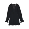Ines De La Fressange Robe Louisa Bleu Encre