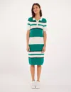 Ines De La Fressange Robe Michelangelo Vert