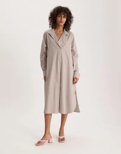 Ines De La Fressange Robe Noella En Coton In Multi