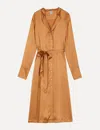 Ines De La Fressange Robe Orchidée Or Rose