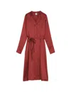 Ines De La Fressange Robe Orchidée Rouge