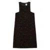 Ines De La Fressange Robe Polly Brodé In Black
